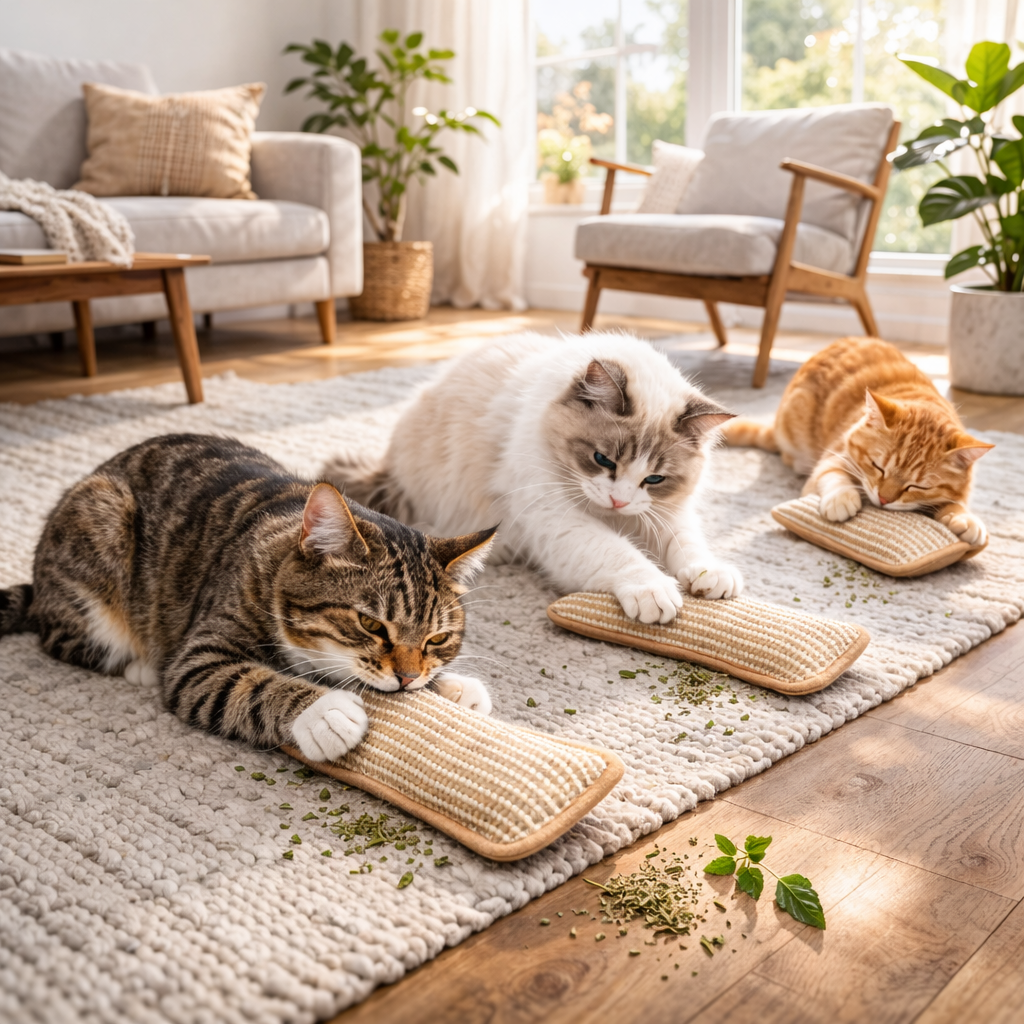 Chewsly™ -Designad för kattens fyra behov